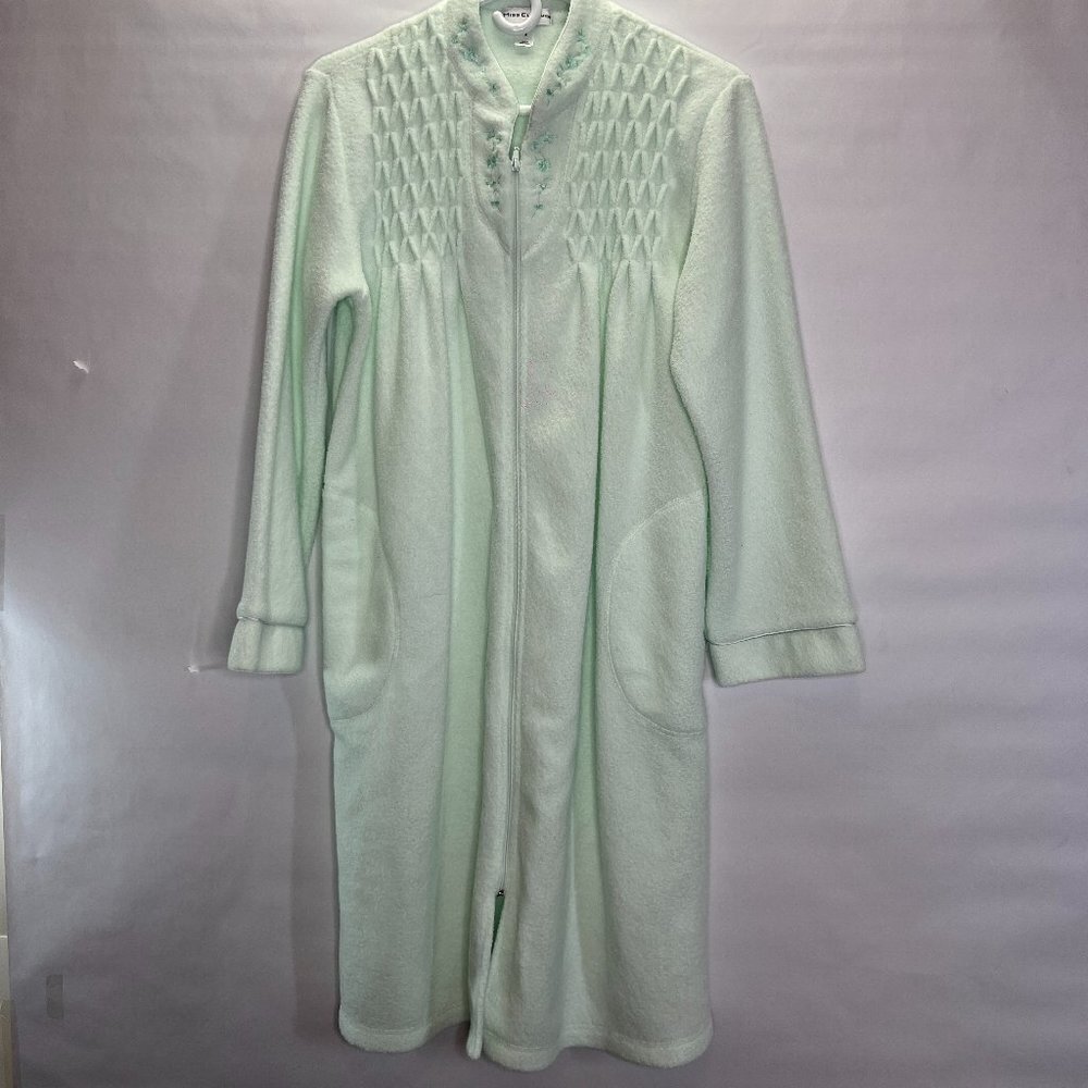 MISS Elaine Towel Robe Mint Green S